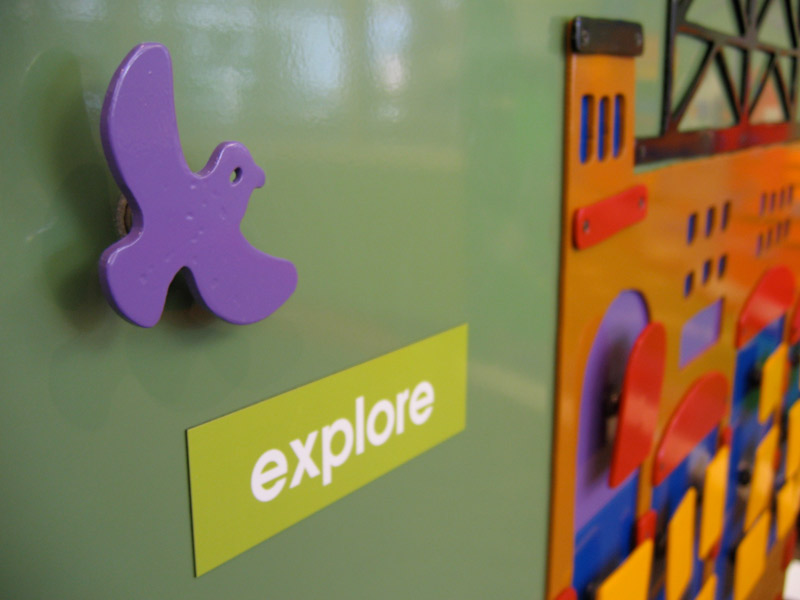 childrens library entrance