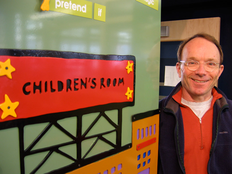 childrens library entrance