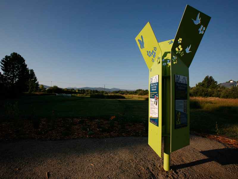 pollinator sign